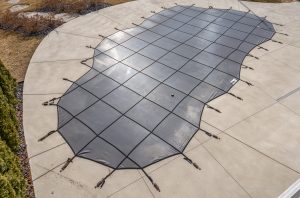 Winter debris cover fitted